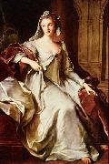 Jjean-Marc nattier Madame Henriette de France as a Vestal Virgin oil painting artist